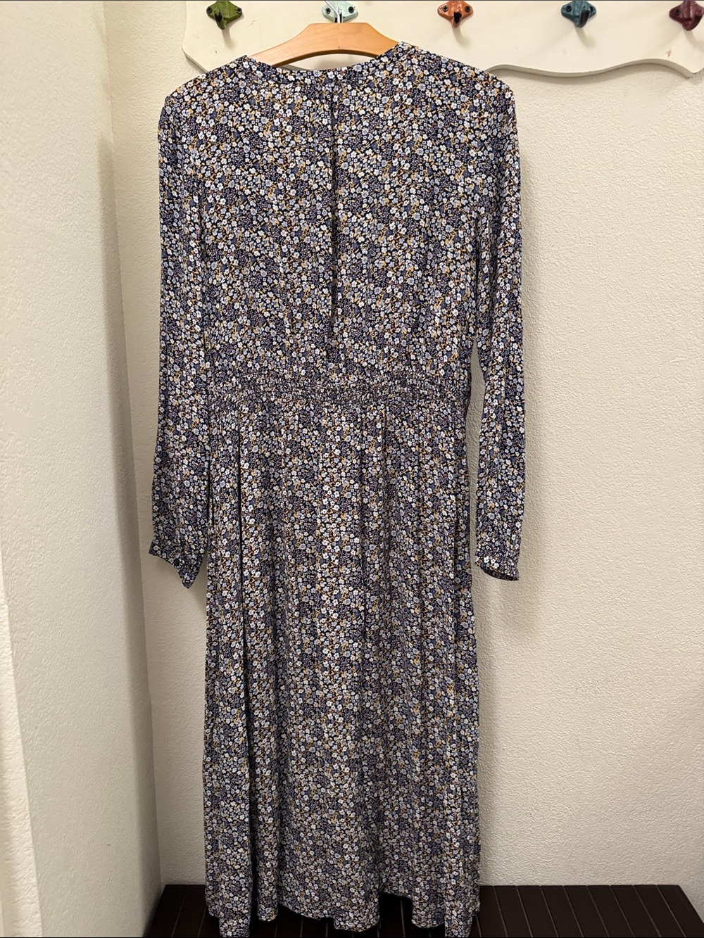 Chaps Navy Floral Maxi Dress - Picture 8 of 12
